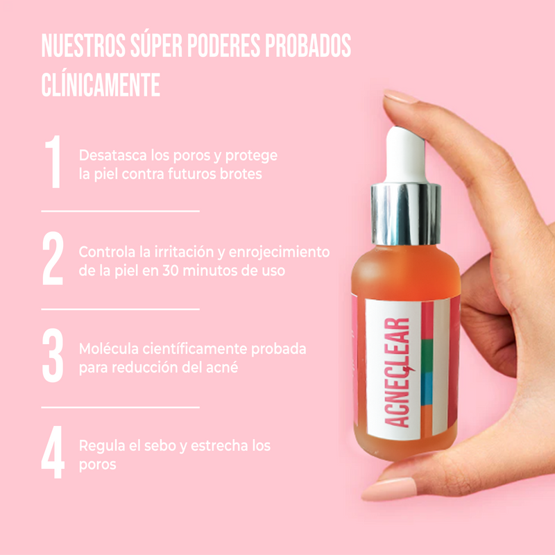 ACNECLEAR ᵀᴹ - TRATAMIENTO INTENSIVO ANTIACNE