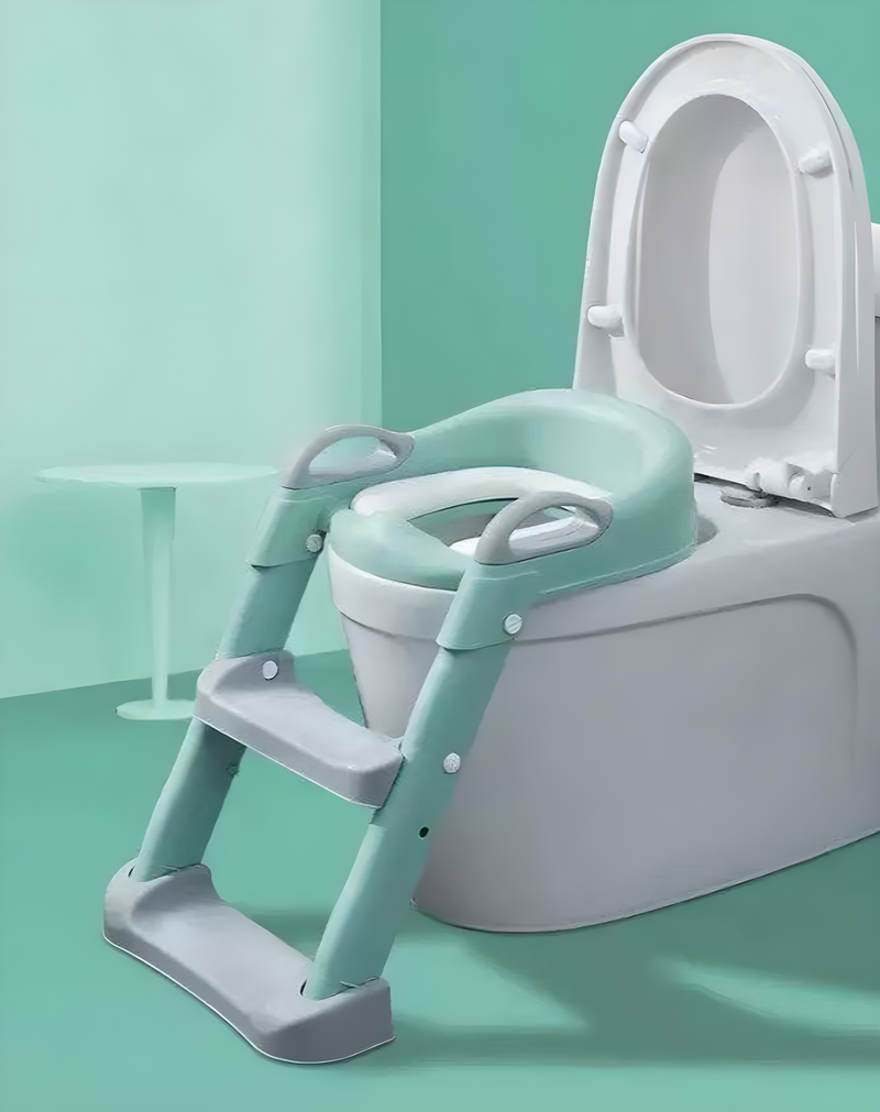 Adaptador para el inodoro con escalera para niños 🚽